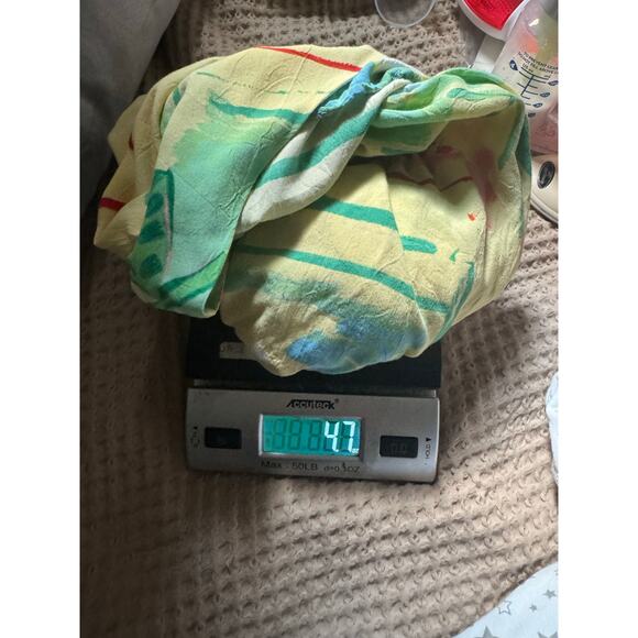 Jams Word Vintage Yelllow Multi Parrot Birds Paradise Tank Mini Dress Size 5 - Picture 4 of 9